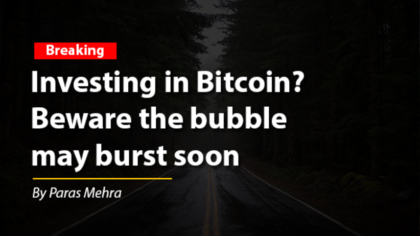 Investing in Bitcoin? Beware the bubble of cryptocurrencies may burst soon