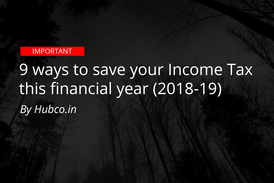 ways to save income tax